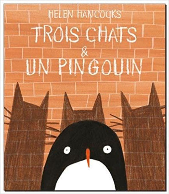 Trois chats et un pingouin