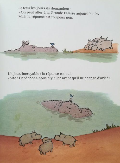 Trois petits hippopotames