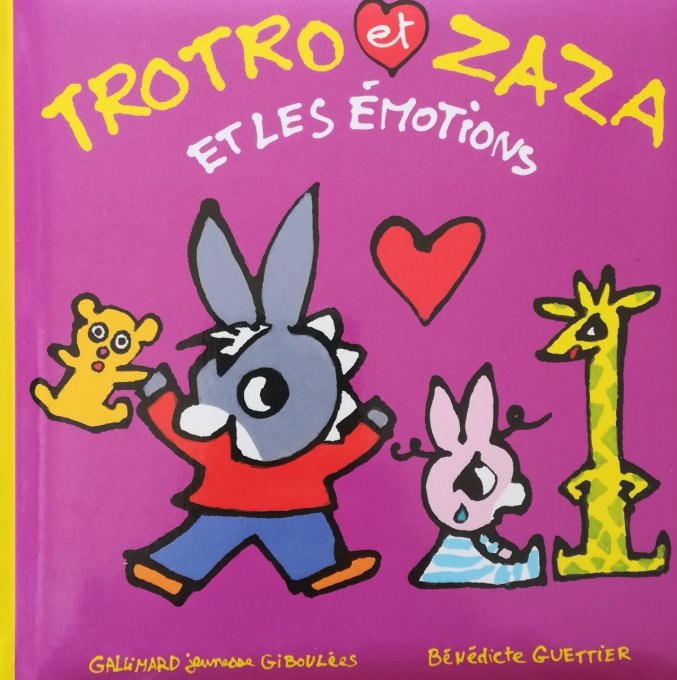 Trotro et Zaza, les émotions