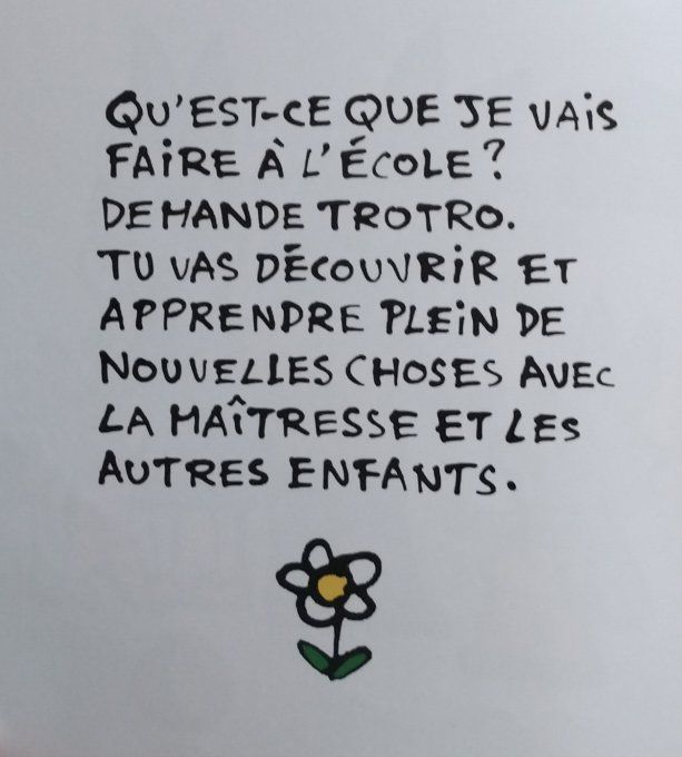 Trotro et Zaza vont à l'école
