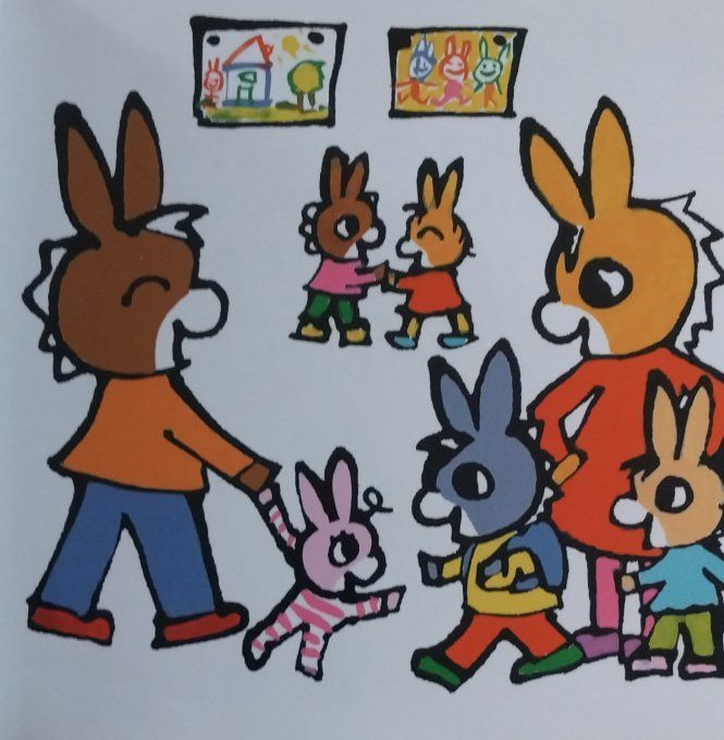 Trotro et Zaza vont à l'école