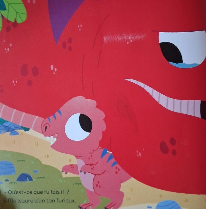 Tyrannosaure montre les crocs