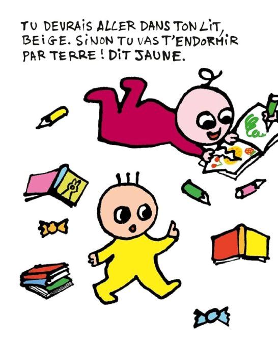 Un bisou jaune