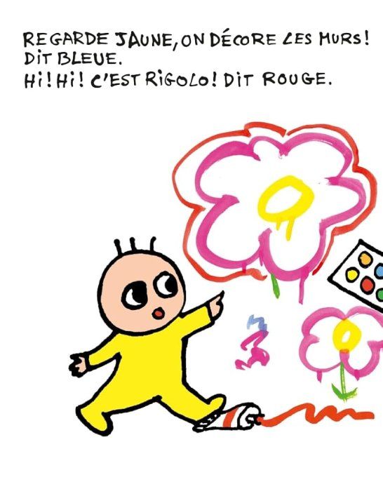 Un bisou jaune