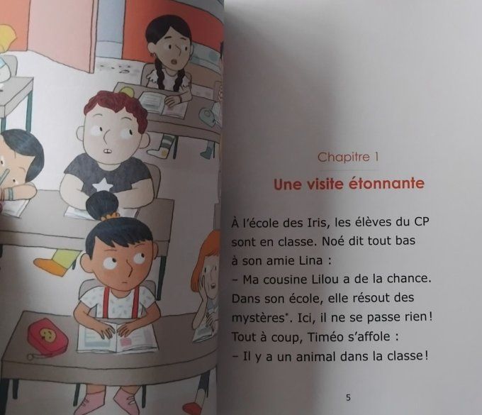 Les enquêtes du CP un cheval dans la classe