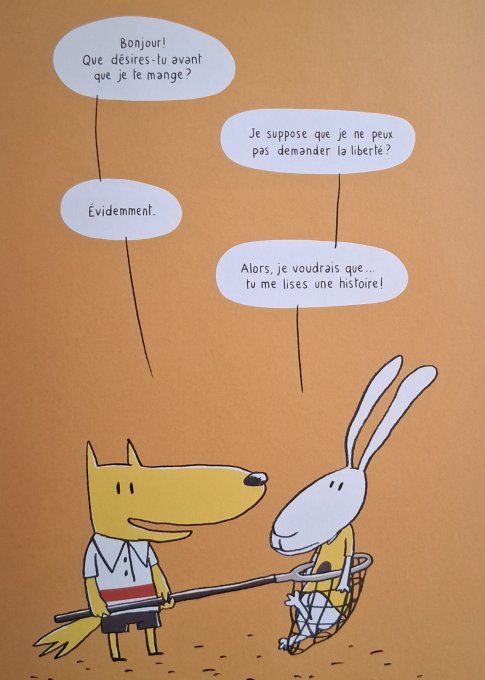 Un jeune loup bien éduqué