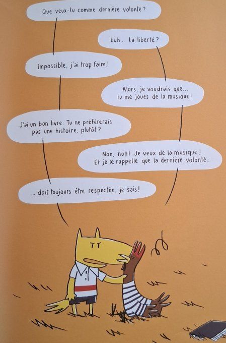 Un jeune loup bien éduqué