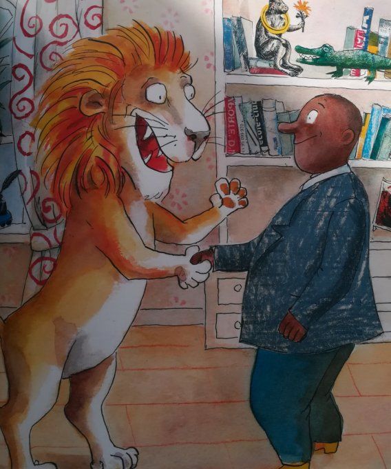 J'ai un lion à la maison !