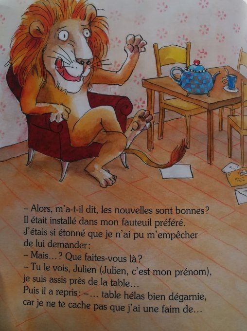 J'ai un lion à la maison !