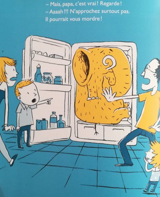 Un mammouth dans le frigo