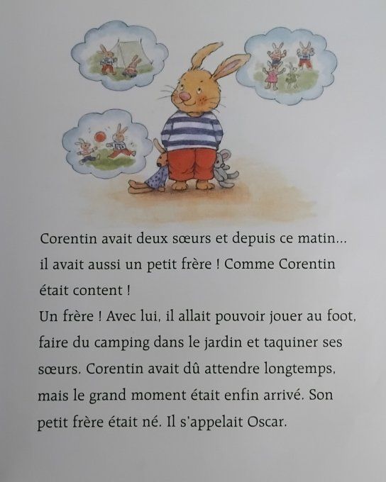 Un petit frère pour Corentin