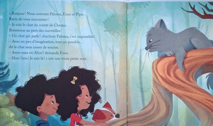 Une aventure avec Alice au pays des merveilles