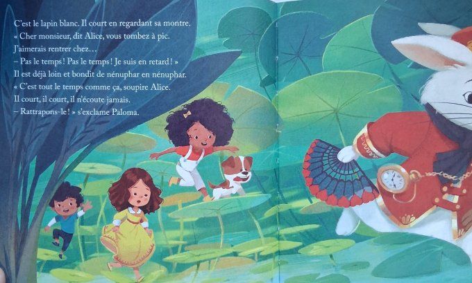 Une aventure avec Alice au pays des merveilles