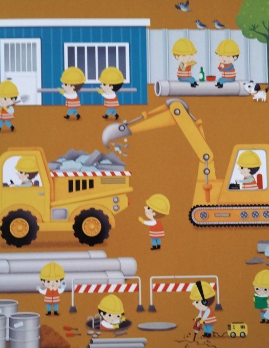 Une journée sur le chantier