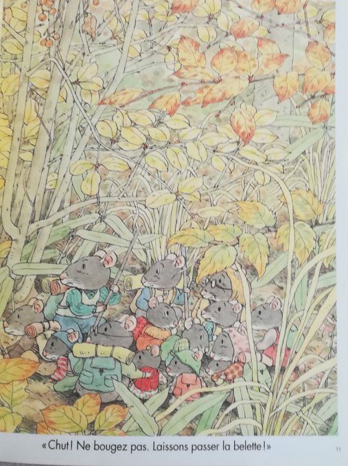 Une nouvelle maison pour la famille souris