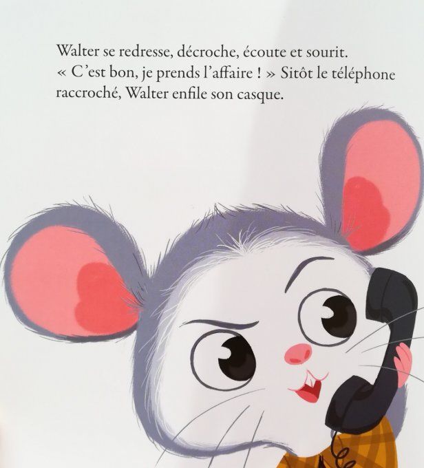 Walter enquête à la bibliothèque, mes p'tits albums