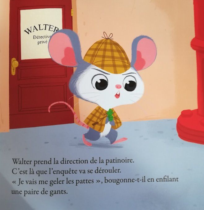 Walter enquête à la patinoire, mes p'tits albums