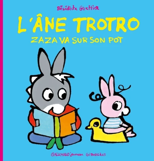 L'âne Trotro Zaza va sur son pot