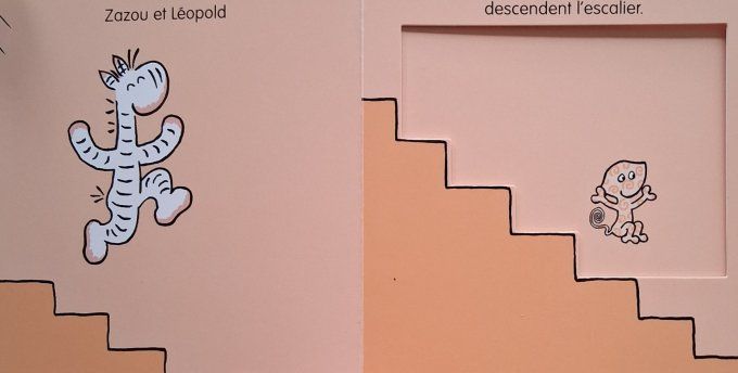 Zazou et Léopold les contraires