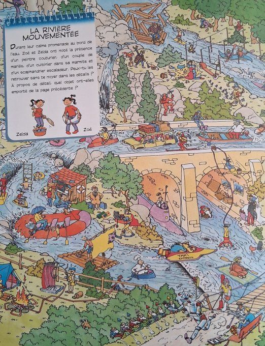Recherchez Zoé et Zelda dans le monde délirants des vacances