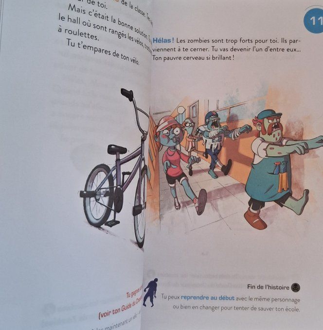 Zombie Kidz, sauve ton école le livre dont tu es le héro