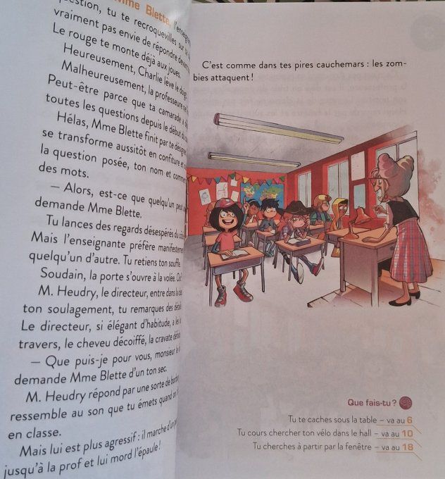 Zombie Kidz, sauve ton école le livre dont tu es le héro